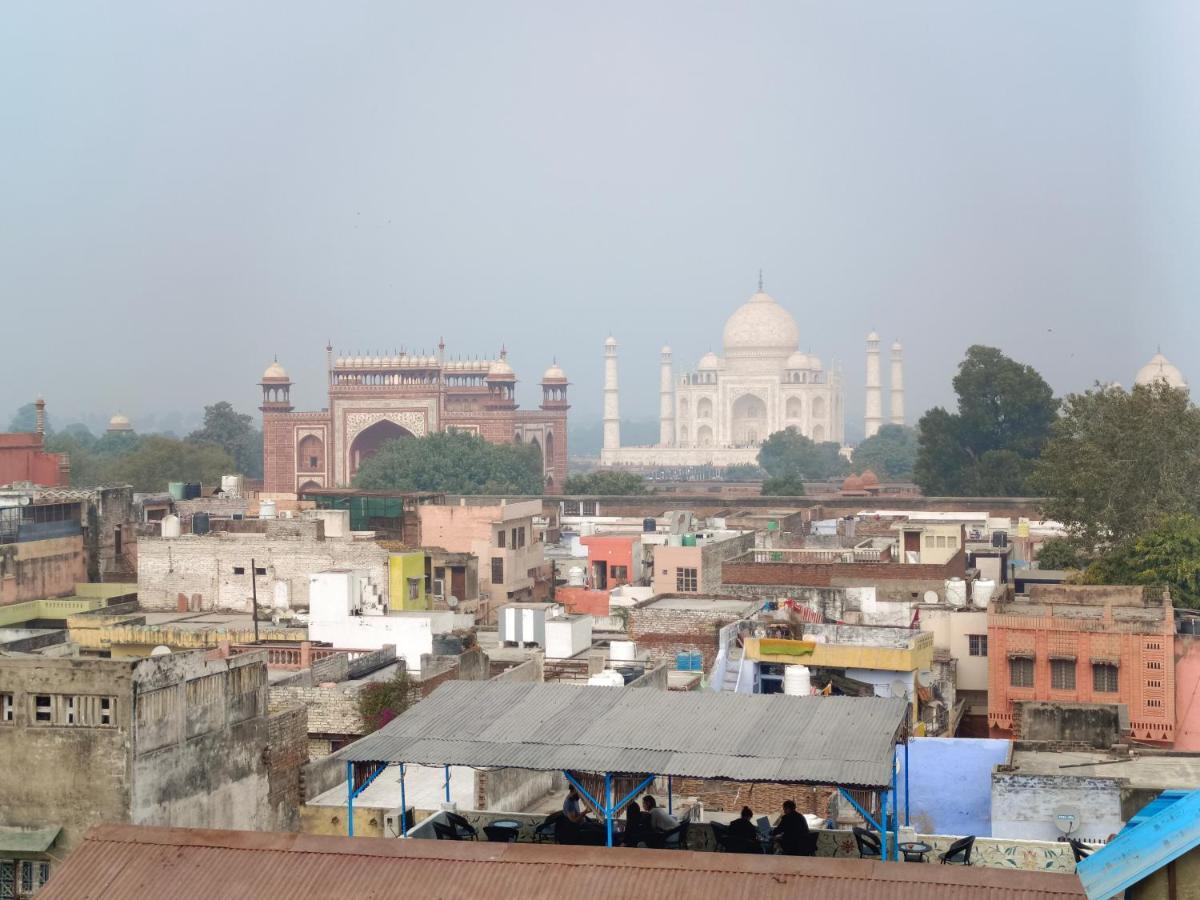 Hotel India Inn Walking Distance From Taj Mahal-- Rooftop Taj Mahal View Agra  Ngoại thất bức ảnh