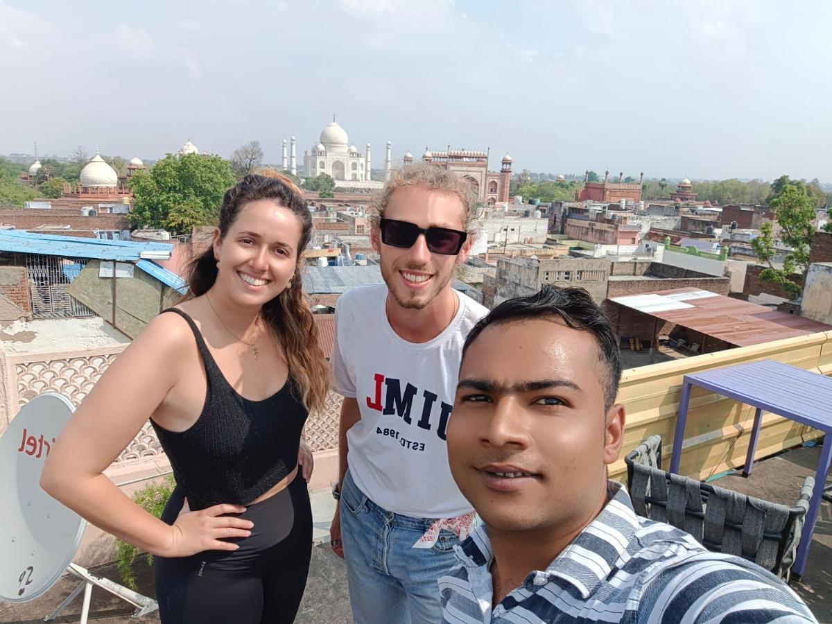 Hotel India Inn Walking Distance From Taj Mahal-- Rooftop Taj Mahal View Agra  Ngoại thất bức ảnh